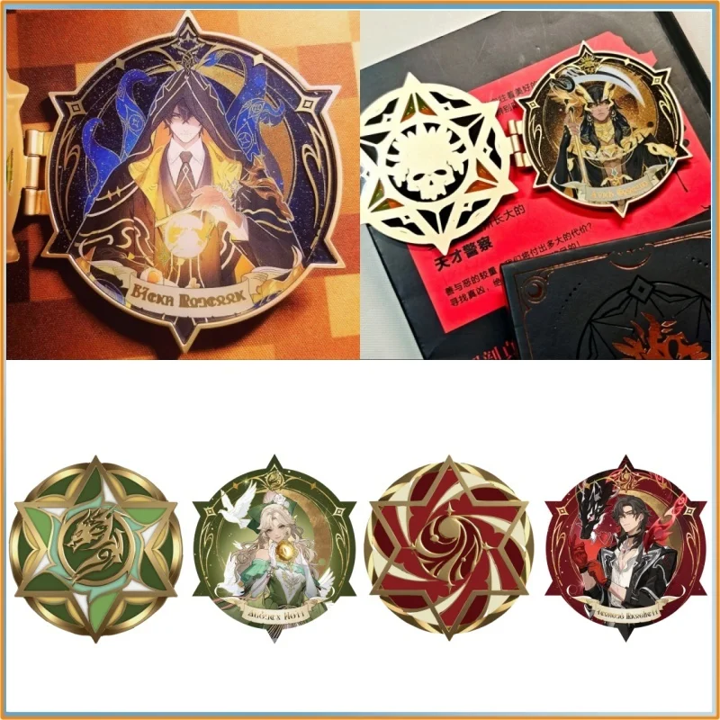 

Genuine Lord Of The Mysteries Magnetic Enamel Badge Pins Klein Moretti Audrey Hall Azik Leonard Pin Toy Gift For Fans