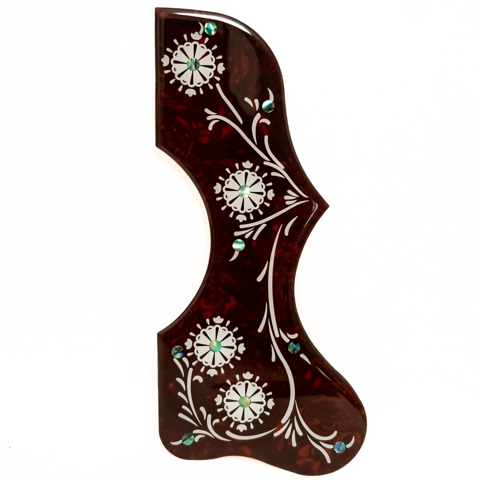 

Накладка для акустической гитары J200 SJ200 — замена защитной пластины премиум-класса с инкрустацией из морского ушка