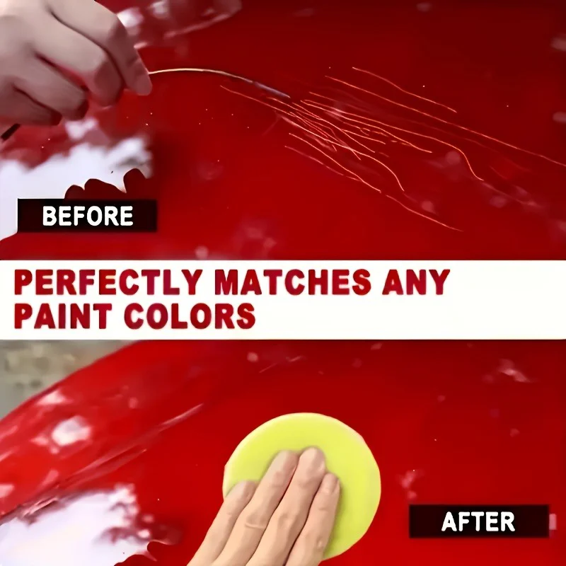 Instant Car Scratch Repair Paste Quick Fix for Minor Scratches And Swirl Marks Suitable for All Cars Car Maintenance Solution
