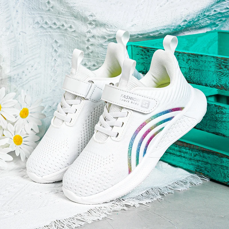 

Новая осенняя гибкая детская спортивная обувь, амортизирующие кроссовки для ежедневных тренировок, износостойкая мягкая повседневная обувь для парка