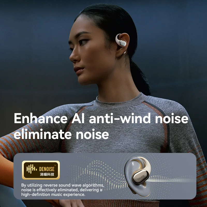 Sanag C16S Open Ear OWS Earphones Bluetooth 5.4 Wireless Headphones HiFi Sound Sports TWS Earbuds Flash-sale Choice Headset