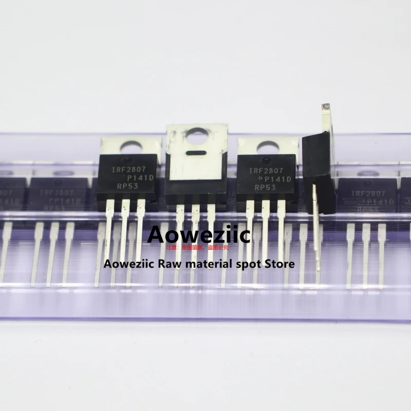Aoweziic 2019 + 100 ٪ جديد المستوردة الأصلي IRF2807PBF IRF2807 TO-220 FET 82A / 75V
