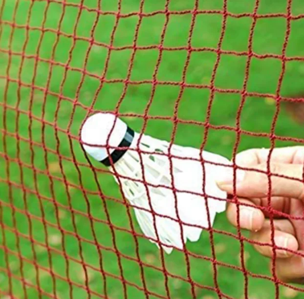 Classic 20 FT X 2.5 FT Badminton Net for Indoor Outdoor Sports Replacement Net with Steel Cable Ropes Custom Cutting Serviceprom
