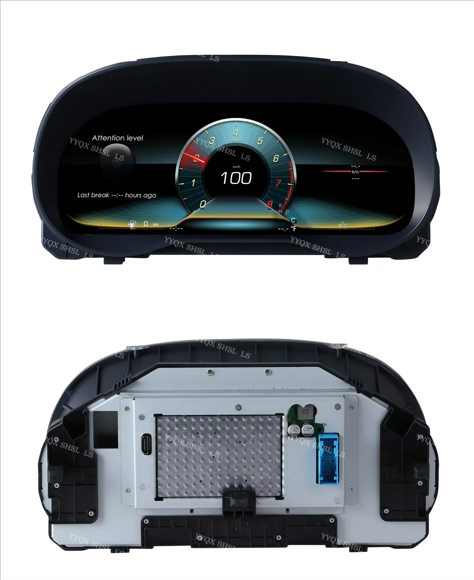 

New Upgrade Linux Dashboard LCD Digital Cluster Speedometer Panel for Mercedes Benz Vito W447 2016-2024