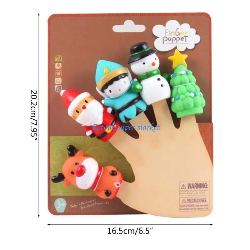 090B Christmas Finger Hood Children Party Festival Festival Finger Hood