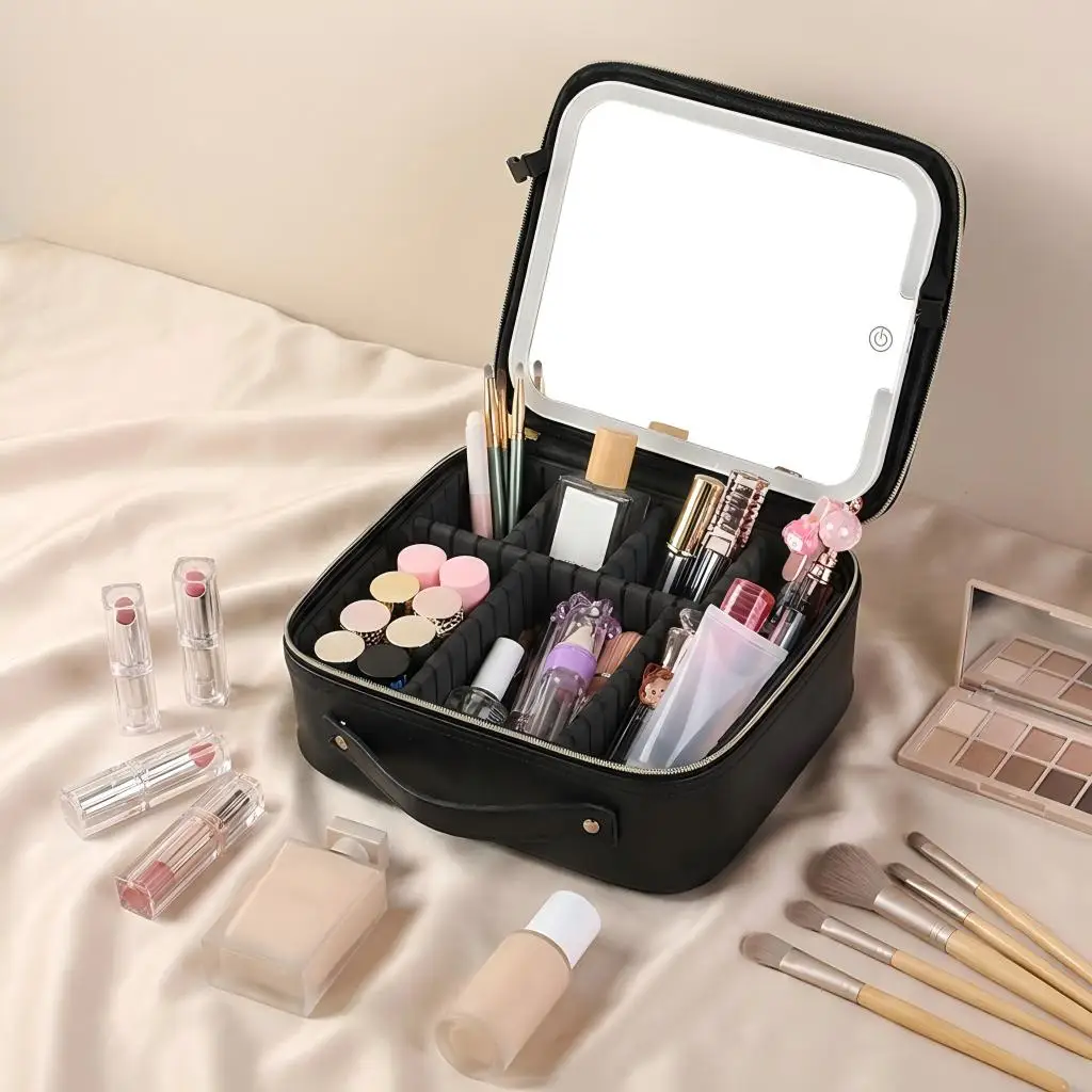 led-mirror-makeup-bag-makeup-mirror-cosmetic-bag-with-mirror-and-lighting-fashion-makeup-women's-cosmetic-largepouch-cosmetics