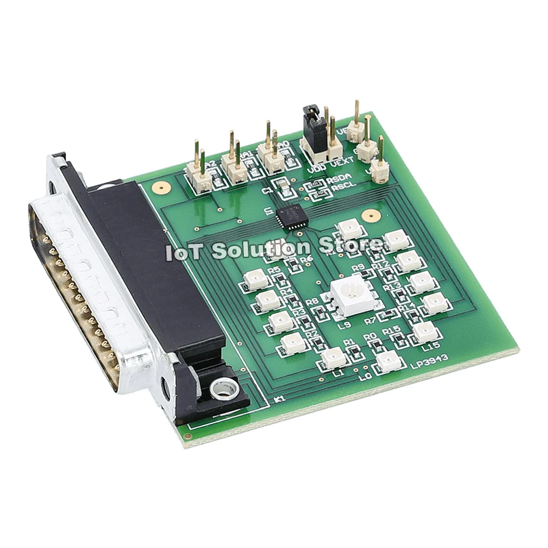 LP3943ISQEV RGB White Blue 16-LED Fun Light Driver