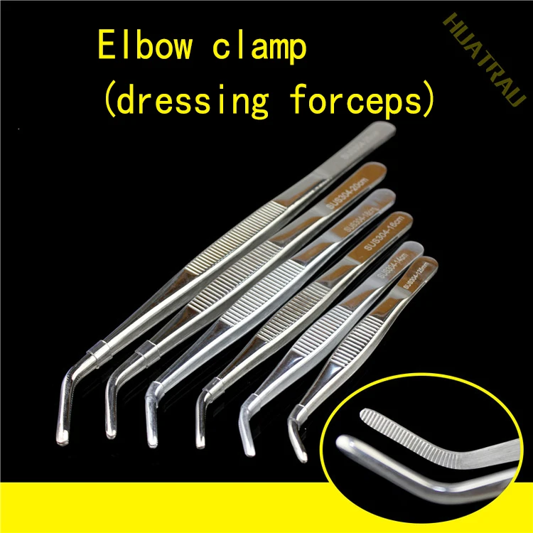 304ステンレス鋼水生植物ピンセット、工業用増粘ツール、キッチンメンテナンス、ベーキング、ガーデニング、マルチミートラウンドヘッド