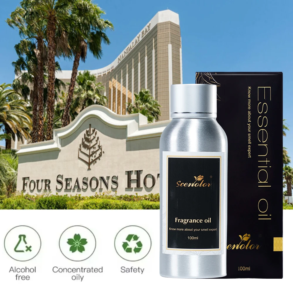 

100ML Four Season Hotel Essential Oil Scent Luxury Hotel Inspired Aromatherapy Scent Oil Perfumes For Essential Oil Diffusers