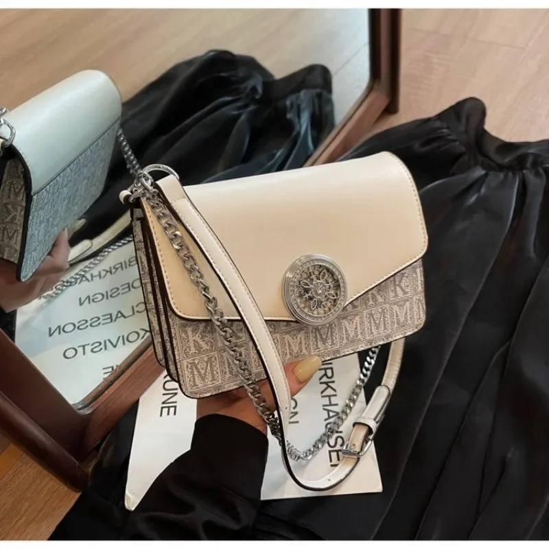 

Luxury Tote Messenger Purse Shopper Solid Color Commuter Elegant Leather Diaper Bag For Women Large Capacity Signature