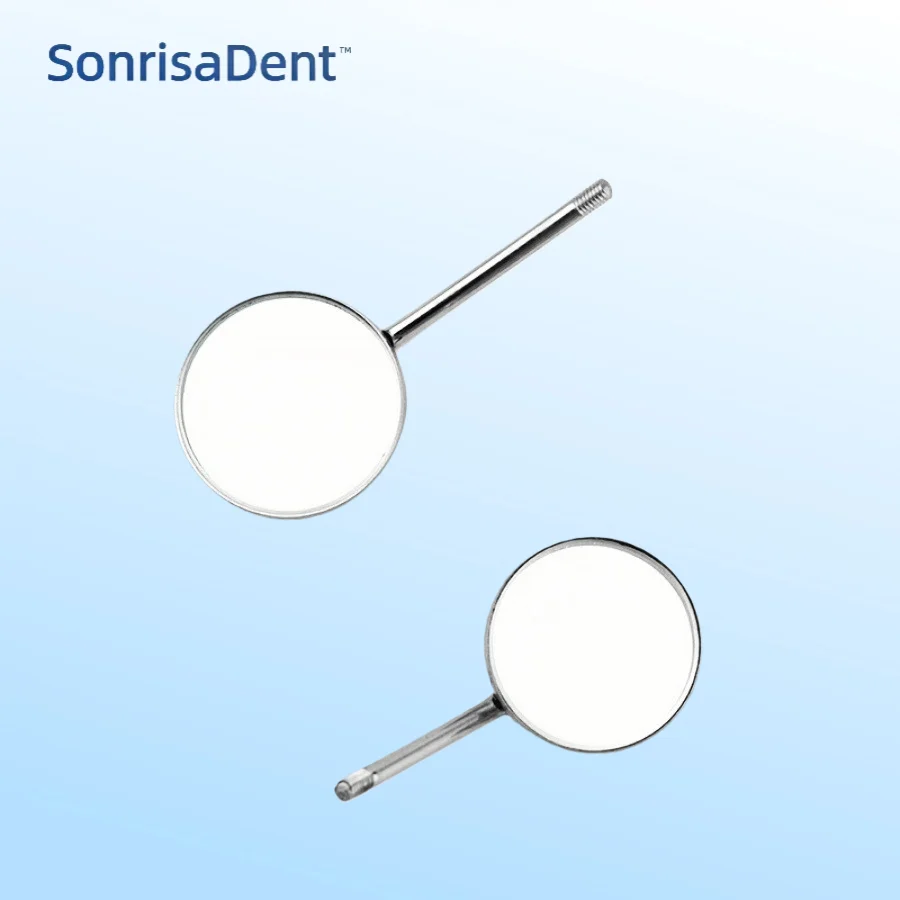 1pc Sterilizable Dental Mouth Mirrors Checking Mirrors Stainless Steel Teeth Whitening Clean Oral Supplies Tools Dentristry Care