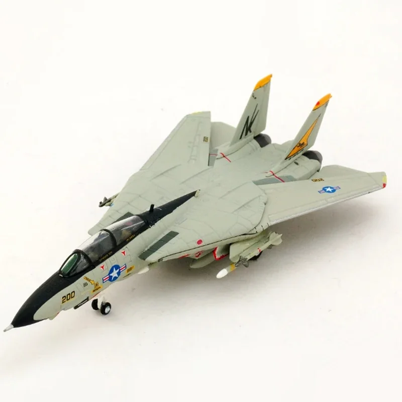 Diecast 1:200 Scale HG6641 U.S Navy F-14A Tomcat fighter Alloy Finished Simulation Model Souvenir Gifts For Adult Boy