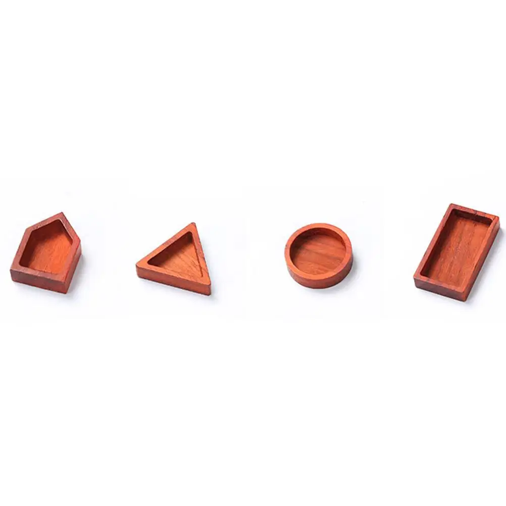 

5Pcs Crystal Resin Molds Wood Frame Epoxy Necklace Pendant Jewelry Making Crafts Gifts Ideas Practical Tools Accessories