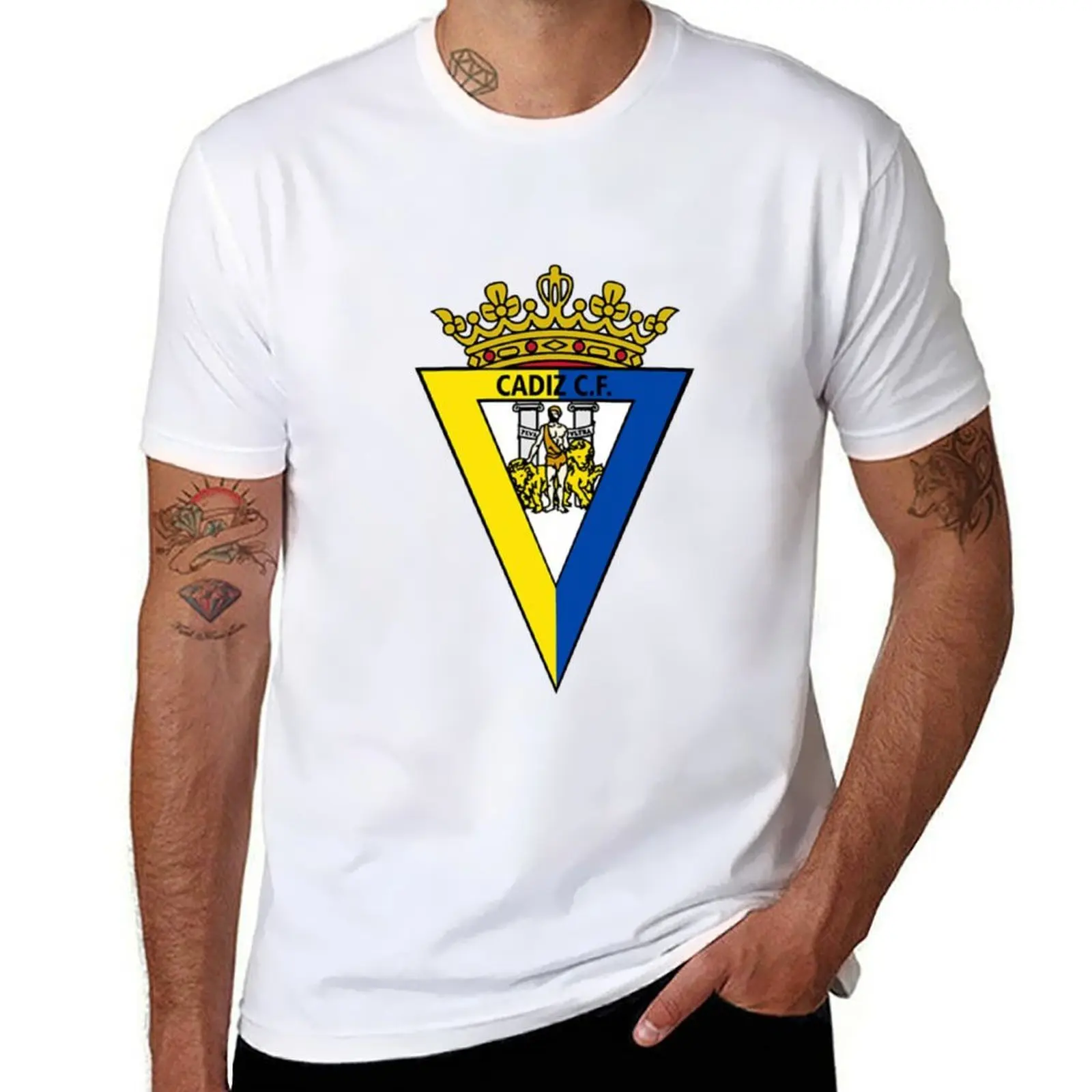 

Cadiz cf T-Shirt man t shirts for men casual t shirt man designer T-Shirt