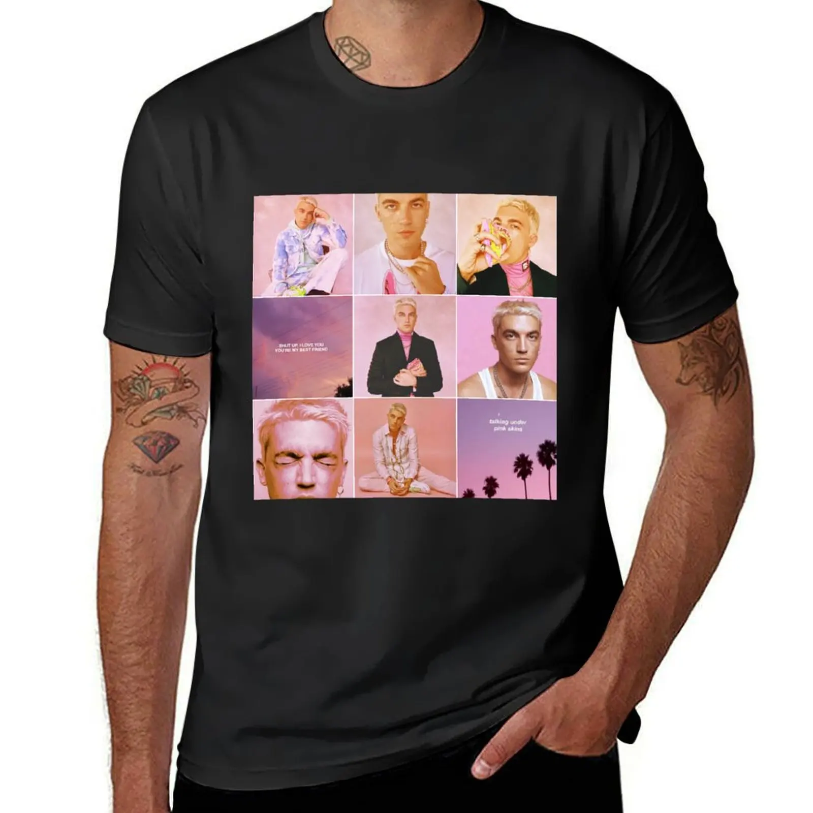 

LANY Paul Klein Wonderland Pink T-Shirt blacks anime sweat oversizeds mens graphic t-shirts hip hop