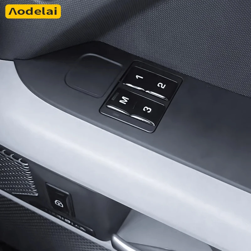 For 2020-2025 Land Rover Defender 90 110 Car air conditioning switch Sunroof switch Rear air conditioning button sticker - Image 5