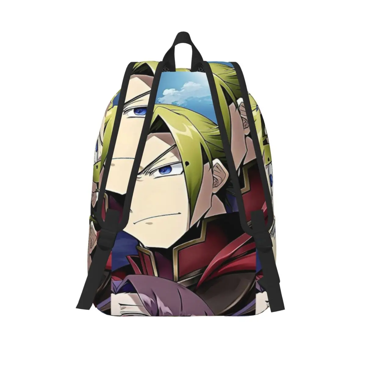 تي شيرت Anime Heroes حقيبة ظهر بسيطة وأنيقة من القماش