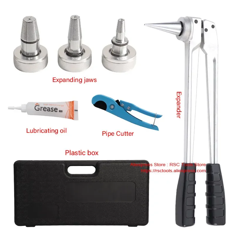 Uponor PEX Pipe Tube Expander 1/2＂3/4＂1＂ ProPEX Expansion Tool Kit for Water and Radiator Connection