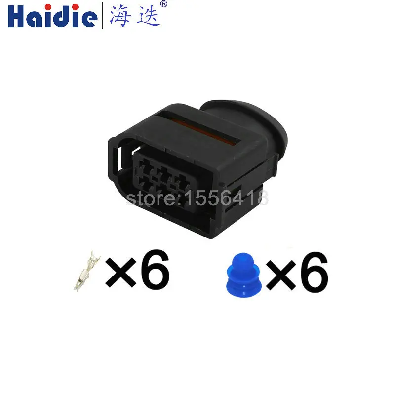 

1-20 sets 6 Hole 3B0959384 3B0 959 384 964286-2 3.5mm Car Wire Socket Auto Sensor Wiring Waterproof Plug