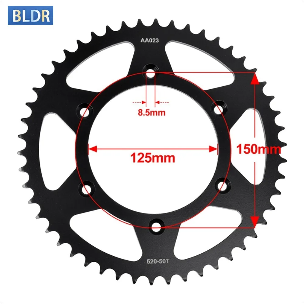 520 14T 50T Front Rear Sprocket Kit for K*TM 350 400 620 LC4 Enduro 400 SC 620 SC Super Competition