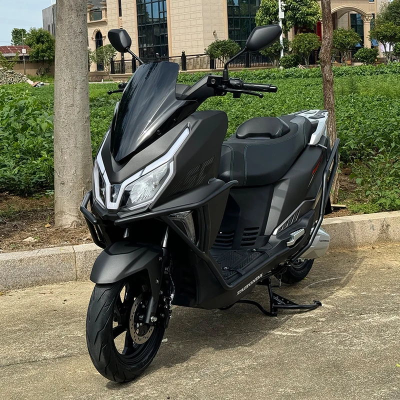 دواسة HJ150 ذات عجلتين مبردة بالهواء، نقل الركاب الوطني IV EFI، دراجة نارية منزلية للوجبات الجاهزة