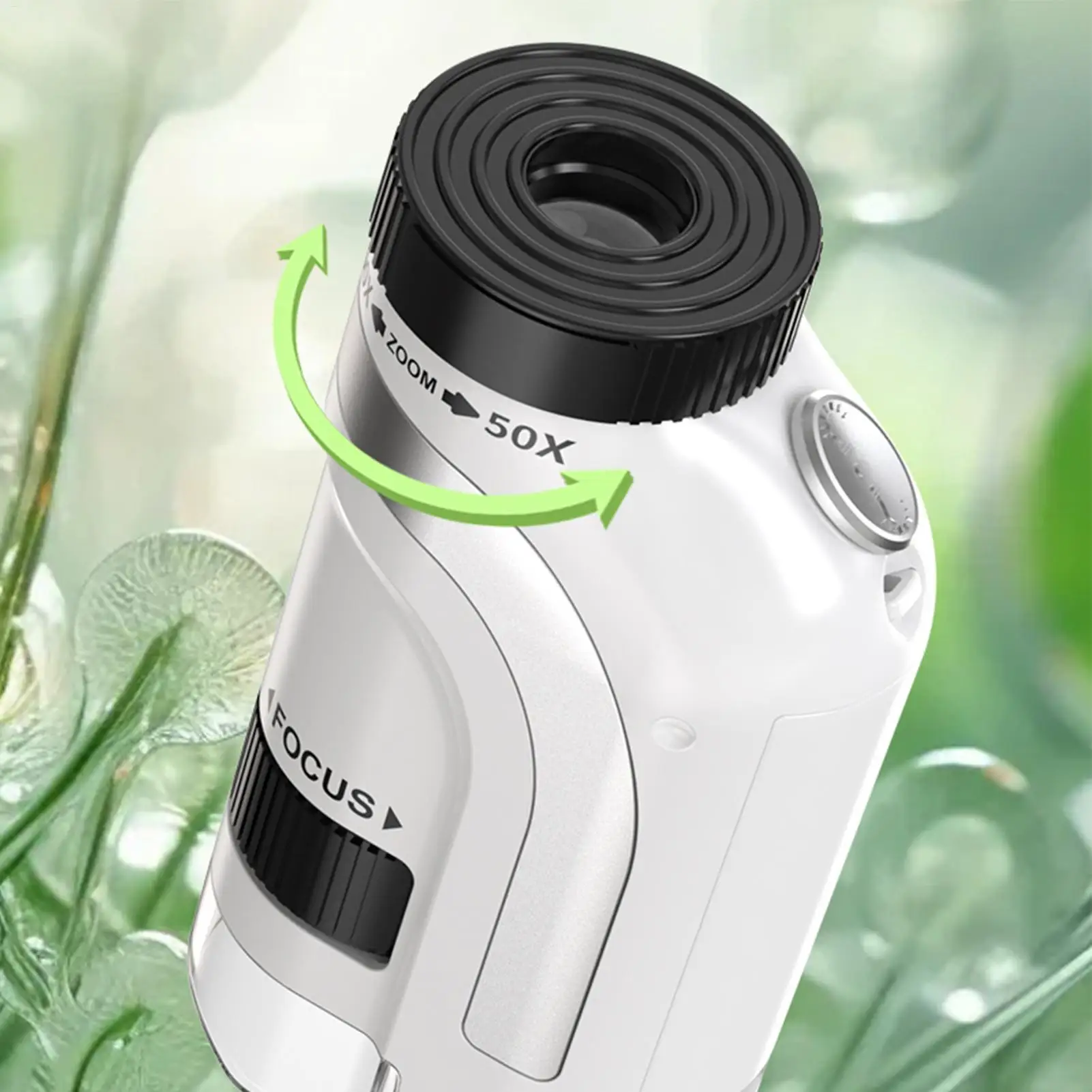 مجهر محمول 50x-300x Digiscope مع مصباح ليد جيب اليد المجهر للطفل بنين بنات عيد الميلاد السنة الجديدة هدية عيد ميلاد