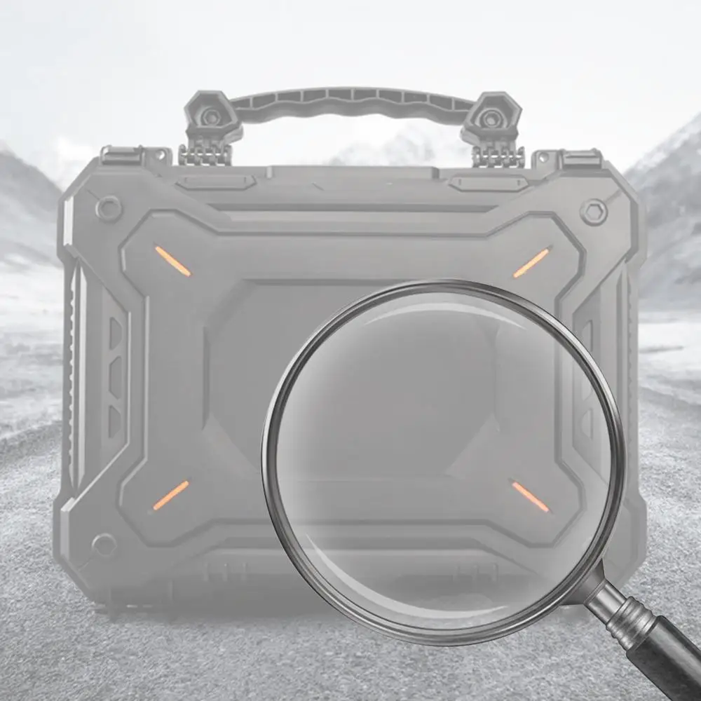 

Protective Equipment Camera Case Portable Safety Carry Case Waterproof Dustproof with Foam Padded Fishing Hiking Handbag