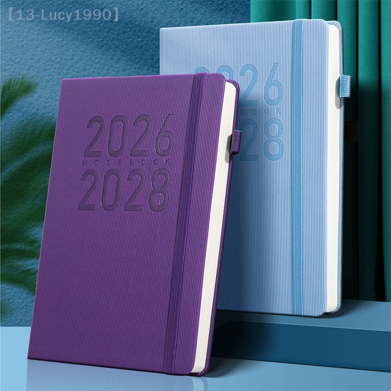 【CCA13】تقويم مخطط شهري لمدة 3 سنوات 2026-2028-يناير إلى ديسمبر دفتر ملاحظات بتصميم بسيط