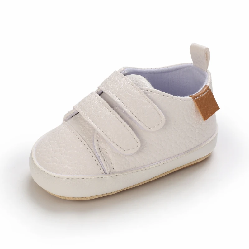 Zapatos para bebé recién nacido, zapatillas de goma antideslizantes, suela suave, primeros pasos, niños y niñas, 0 a 18 meses