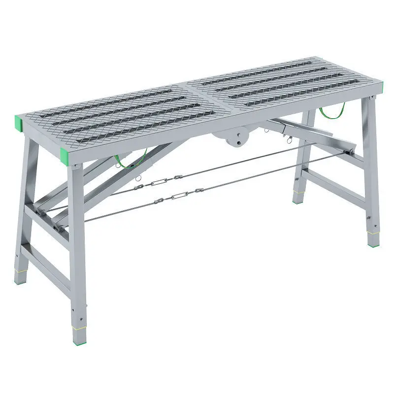 Multifunctional scaffolding folding stool thickened stirrup lift telescopic ladder scraping putty decoration stool folding stool