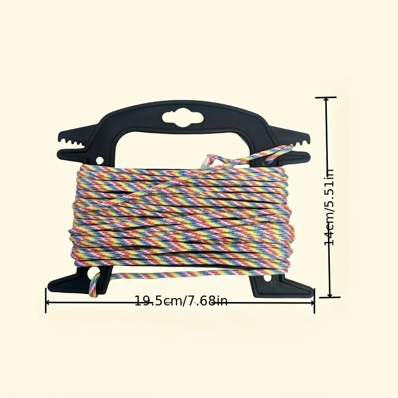 7-core umbrella rope DIY color braided rope necklace jewelry handmade bracelet braided rope handmade rope burst 0 meters.