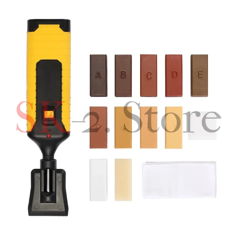 Floor Repair Kit Laminate Repairing Kit Woodworking Tools Wax System Floor Worktop Sturdy Casing Chips Scratches Hand Tool