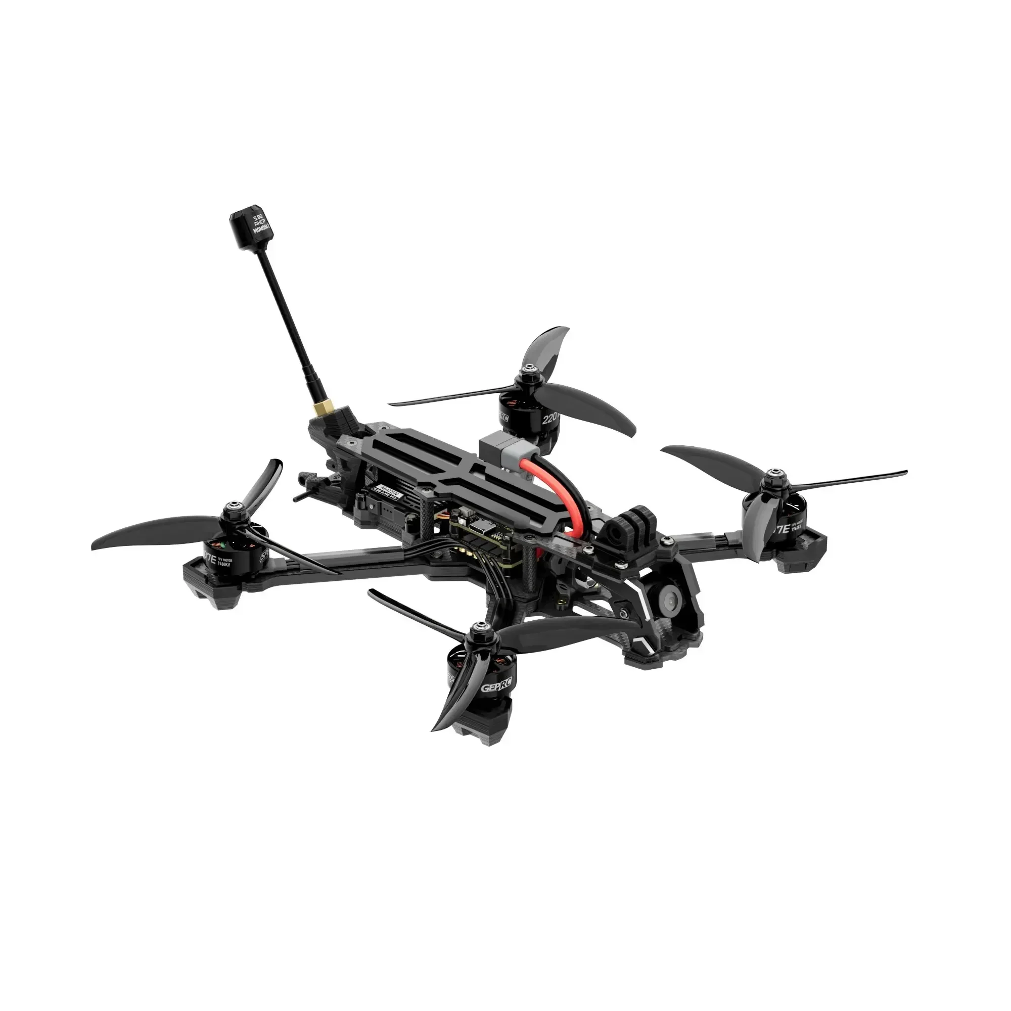GEPRC Vapor-X5 5인치 아날로그 FPV 드론 프리스타일 쿼드콥터 - F722 60A 5.8G 1.6W VTX Caddx Ratel2 SPEEDX2 2207E 1960KV 6S 리튬폴리머 배터리