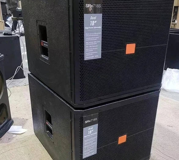Alto-falante popular OEM SRX718 Subwoofer de grande potência único 18 polegadas 18 '' Alto-falante SRX718