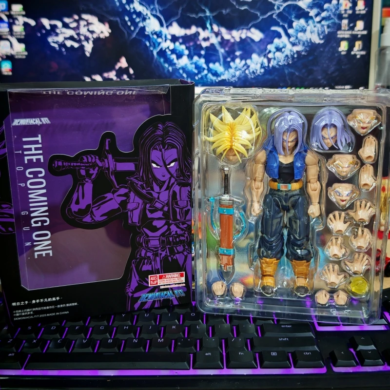 

Demoniacal Fit Dragon Ball Z Shf Super Saiyan Action Figure Trunks The Boy From The Future Son of Tomorrow Figures Collect Toys