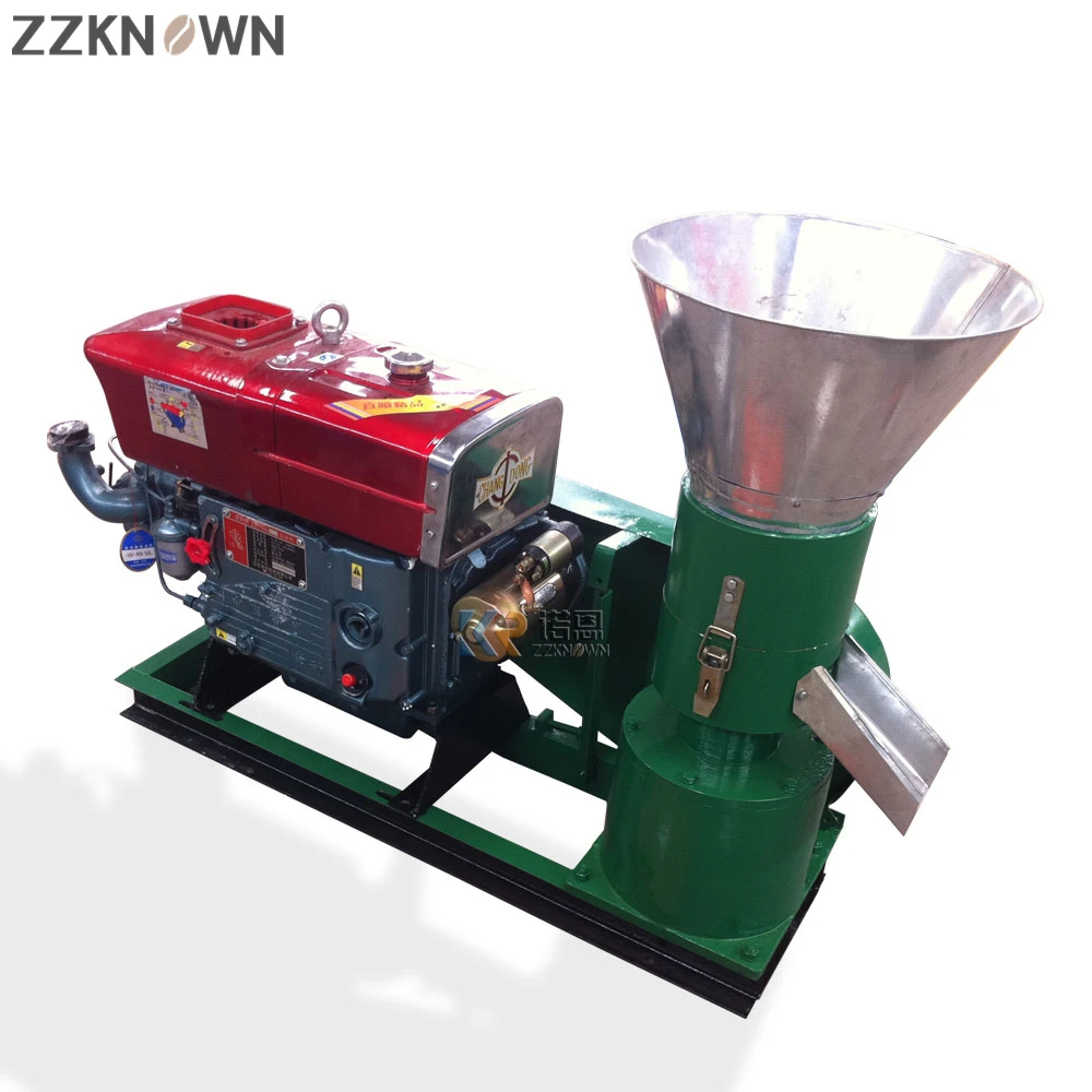 22hp Diesel Wood Pellet Making Machine Powerful and Higher Efficiency Wood Pellet Machine Pelletizer