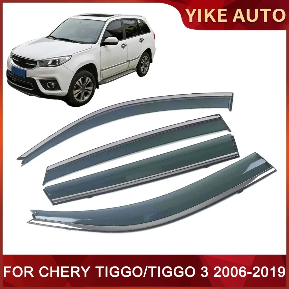 

Для Chery Tiggo 3 2006-2019 автомобильный солнцезащитный козырек от дождя и солнца, защитный чехол, наклейка на рамку