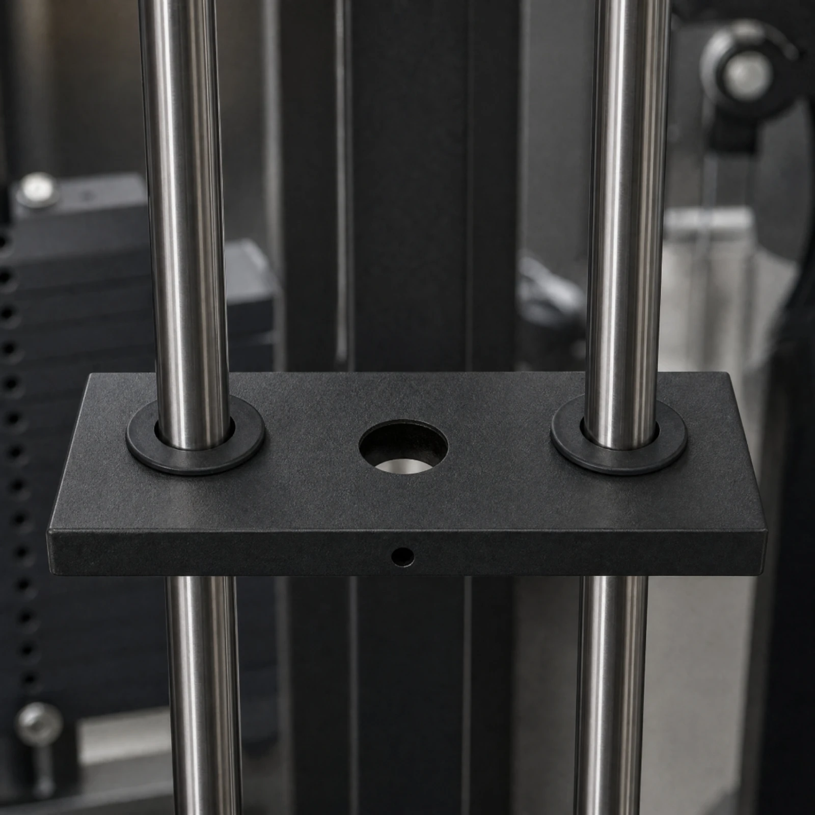 Rectangular Steel Counterweight Plate Long-Lasting Counterweight Plate with Central Opening Easy to Identify Color Coded