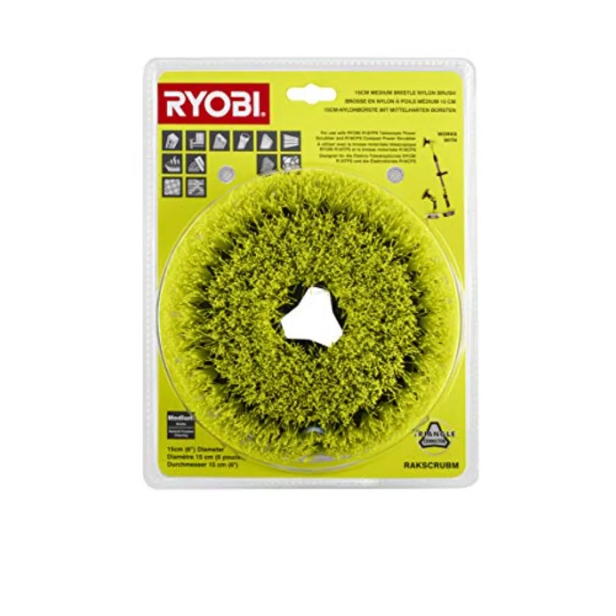 

RAKSCRUBM Medium Nylon Brush Single
