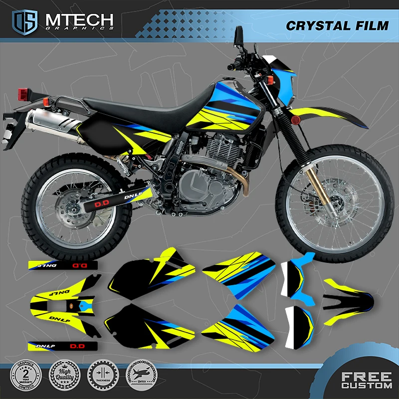 

DSMTECH Custom Team Graphics Decals Stickers Kits For SUZUKI DR650 1996-2014 2015 2016 2017 2018 2019 2020 2021 002