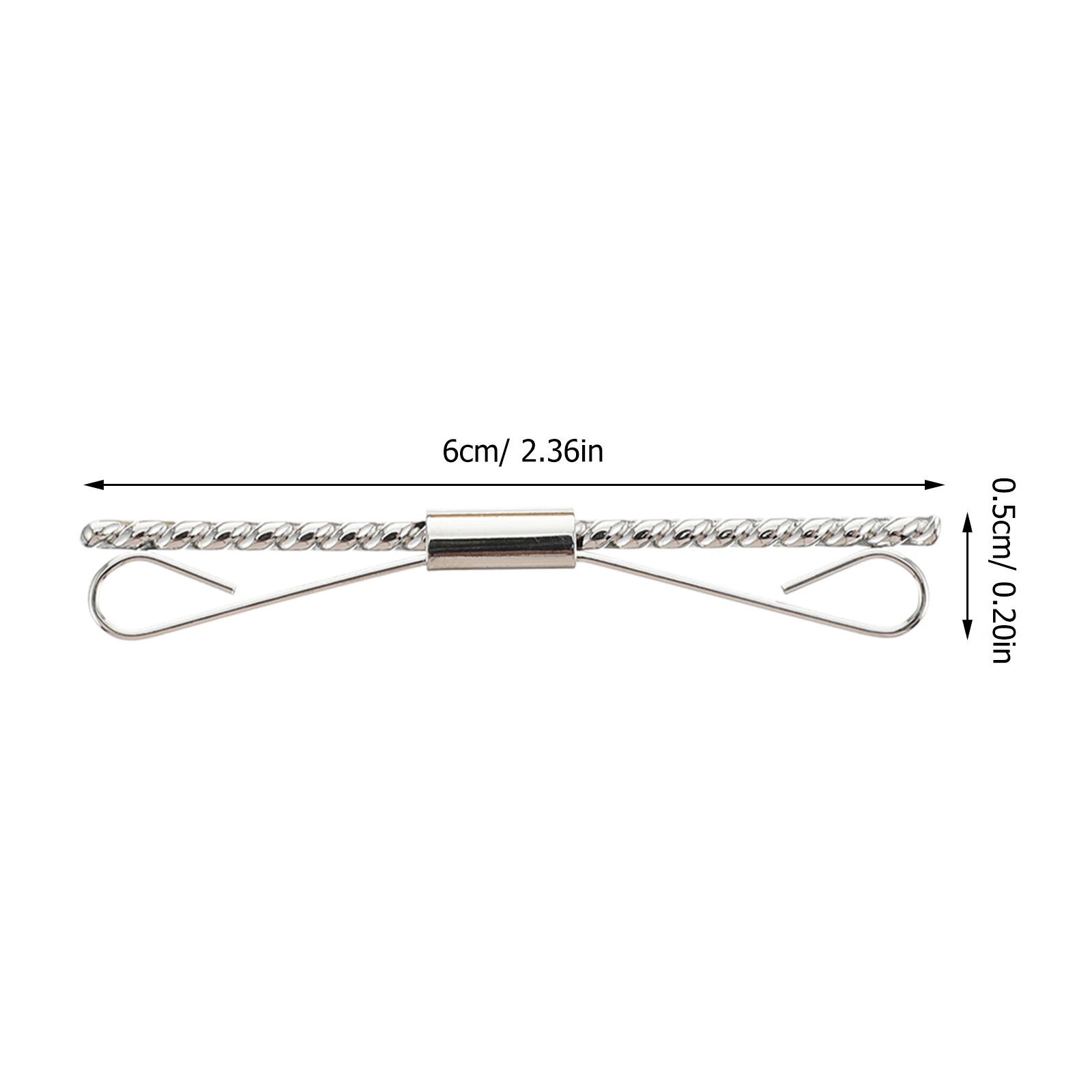 

3 Pcs Metal Cardigan Clip Tie Collar Gold Necktie for Clips Business Clasp Bar Man