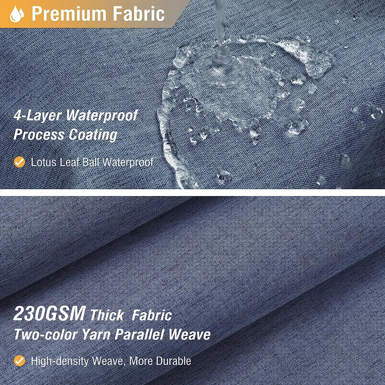 Luxury Linen Shower Curtain with Silver Metal Hooks Bathroom Waterproof Thick Fabric Bath Curtains Bathtub Large Bathing Cover