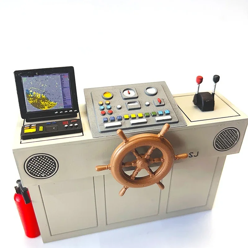 Simulation Console Model Ship Model Accessories DIY Ship Model Scene Decoration Accessories Ship Driving Panel Model