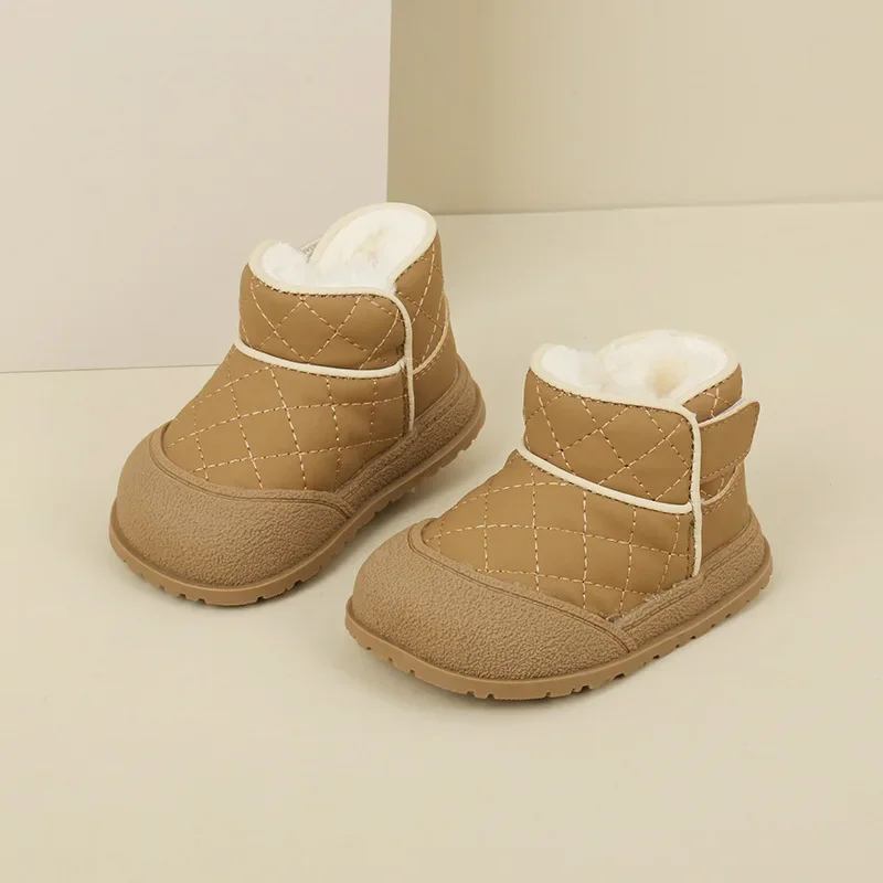 Baby Snow Boot Plush Thick Cotton Shoe Winter New Warm Baby Walking Shoe Waterproof Boy Gilr Shoe Kids Winter Shoes Uggs Slipper