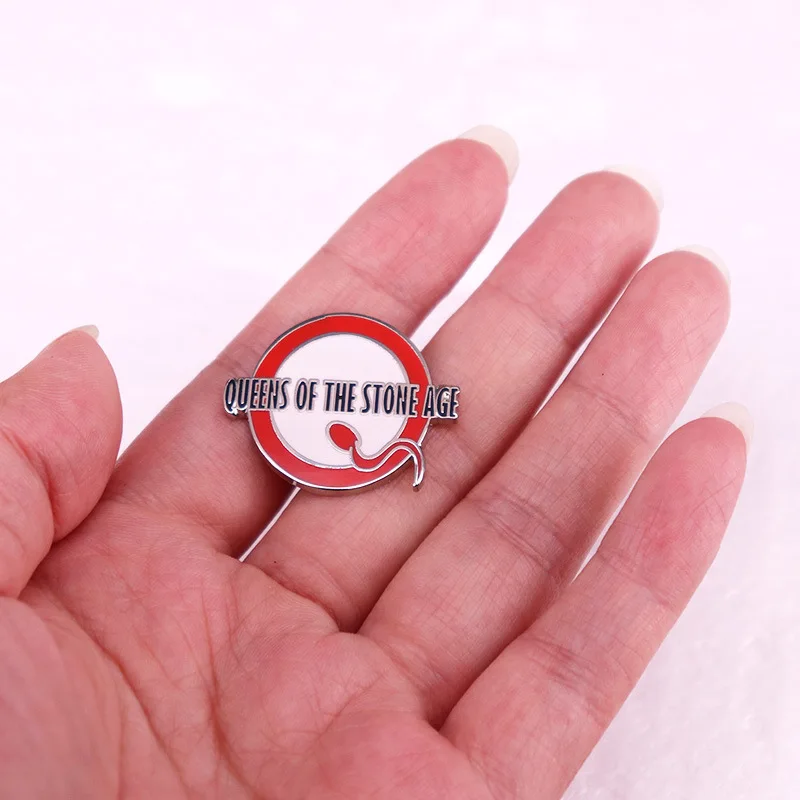 All kinds of Classic Famous Rock Band Correlation Badges Enamel Metal Lapel Brooch Jacket Backpack Pin Accessories Fans Collect
