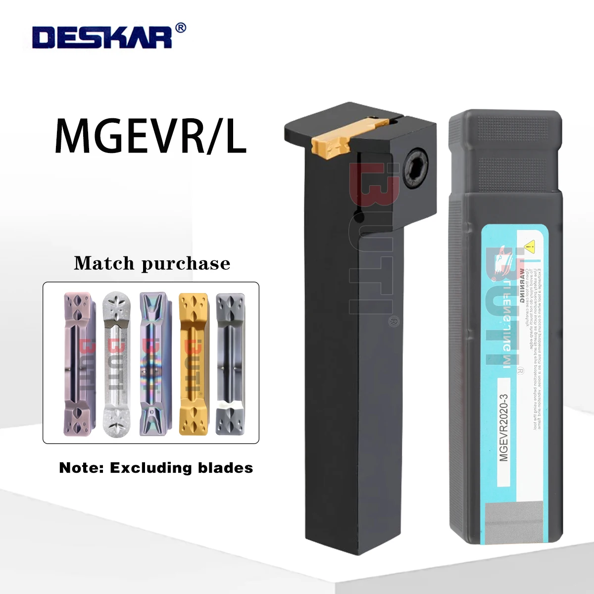 MGEVR1616/2020/2525-2-3-4-1.5-2.5 DESKAR 100% Originals MGEVL 2020-3 Series Cutter Grooving Holder Outer Diameter Cutting Tools
