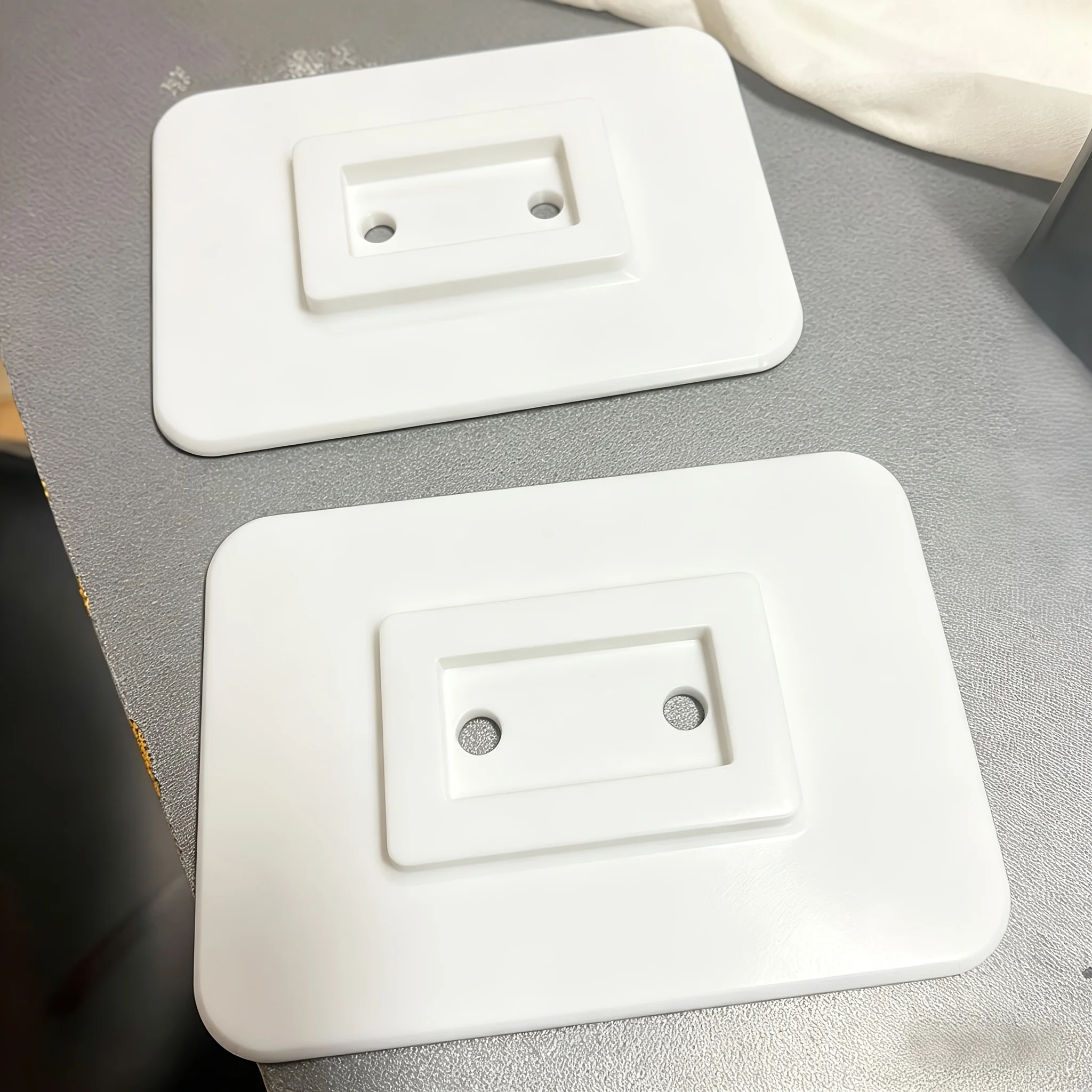 2Pc RV Awning Support Footplates, Suitable for  Heavy Stabilizer Base, Suitable for Soft Ground, Camping RV Accessories
