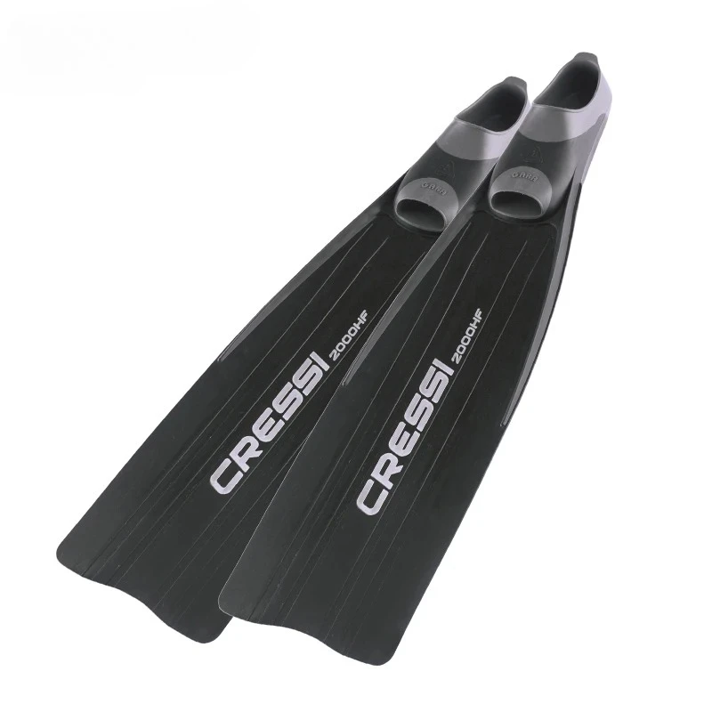 Cressi GARA 2000 HF Free Diving Aletas largas Hoja dura profesional para adultos Hombres Mujeres