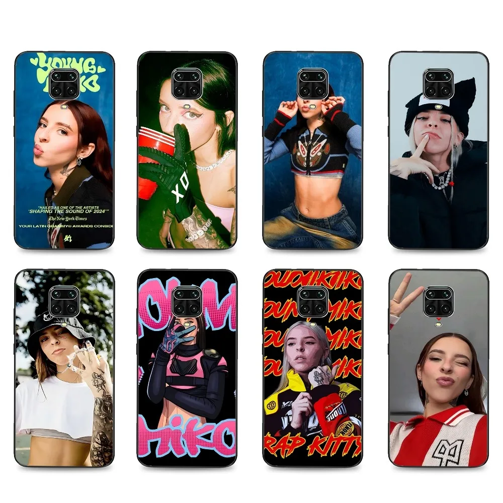 Singer Y-Young M-Miko Phone Case For Xiaomi Mi 5X 8 9 10 11 12 lite pro 10T PocoX3pro PocoM3 Note 10 pro lite