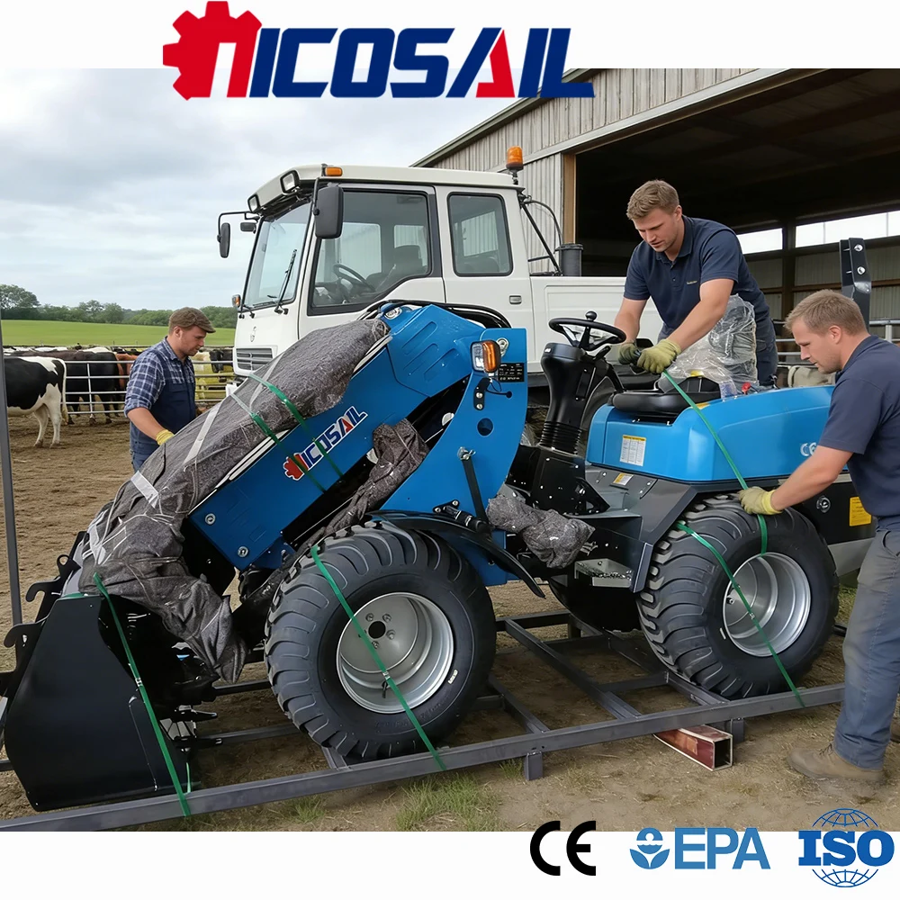 

KZL918 Compact Telescopic Loader CE Approved Euro 5 High Efficiency Easy Operation for Farmland Building Work